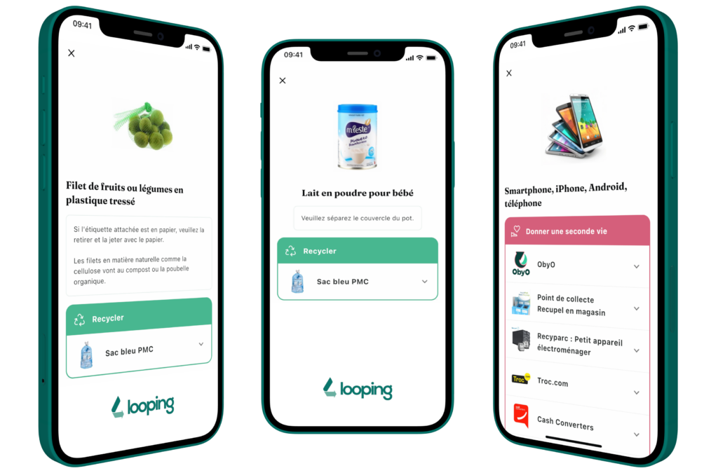l'app pour le tri des déchets